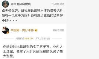 卓伟最新爆料父子,父子情深却暗藏惊天秘密  第2张